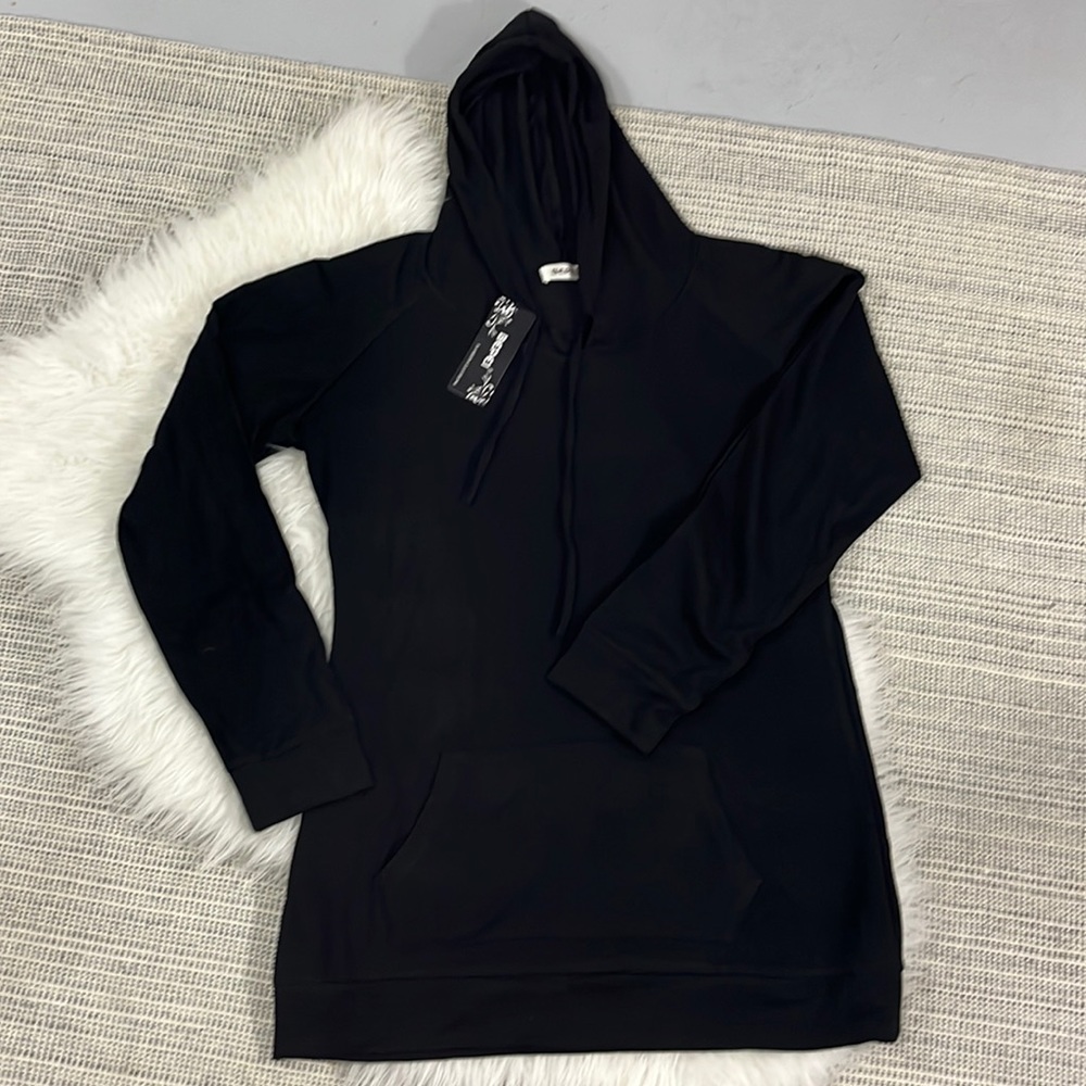 NWT BEPEI XL women’s black sweatshirt